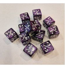 Набор каунтеров d6 (12 штук)