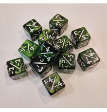 Набор каунтеров d6 (12 штук)
