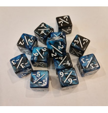 Набор каунтеров d6 (12 штук)