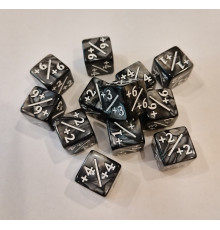 Набор каунтеров d6 (12 штук)