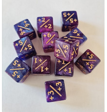 Набор каунтеров d6 (12 штук)