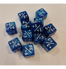Набор каунтеров d6 (12 штук)