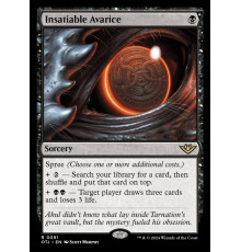 Insatiable Avarice