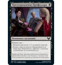 Professor's Warning (Предупреждение Профессора)