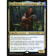 Gor Muldrak, Amphinologist