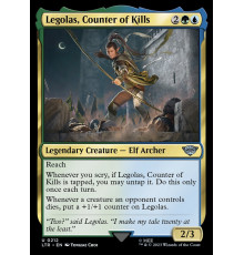 Legolas, Counter of Kills