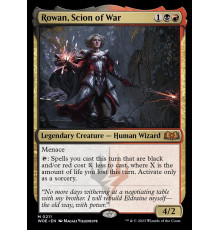Rowan, Scion of War