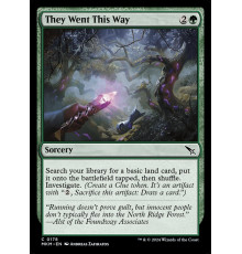They Went This Way